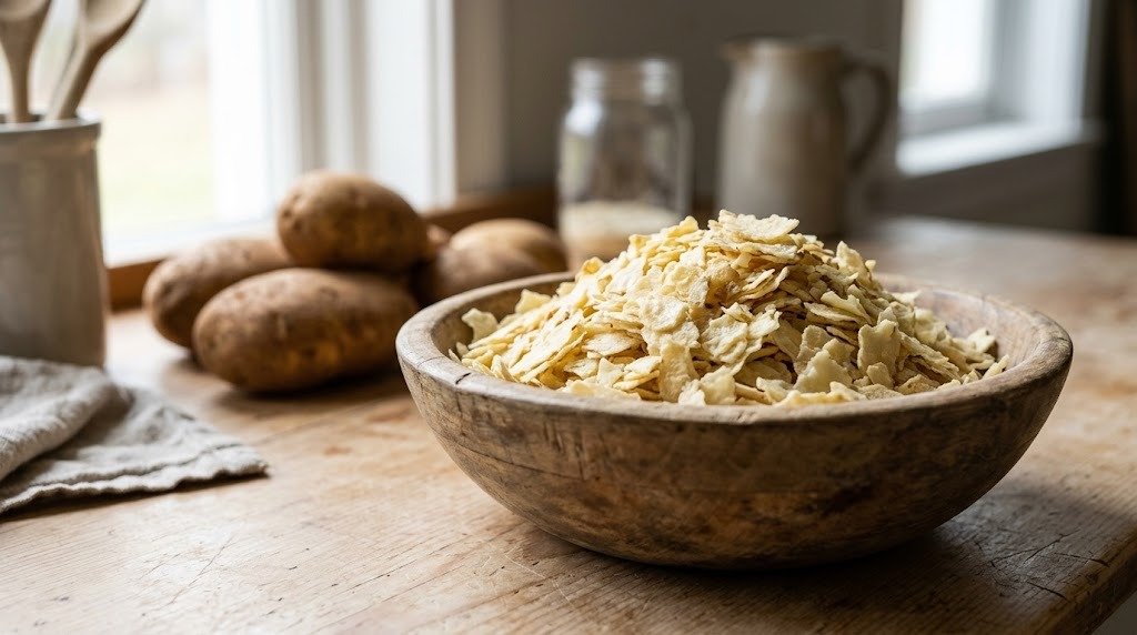 Apa Itu Potato Flakes? Proses Pembuatan, Jenis, dan Bedanya dengan Potato Starch